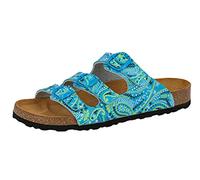 Lico Girl's Bioline Lady Mules, Turquoise Tuerkis Lemon Tuerkis Lemon, 7.5 UK