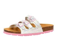 Lico Girls Bioline Starline Mule, Weiss Silber, 2.5 UK
