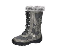 Lico Girls Cathrin Snow Boots, Silver-grey, 8.5 UK Child