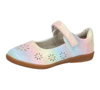 Lico Girls' Elf Magic V Ballet Flats, Pink Blue Yellow, 2 UK
