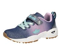 Lico Girls Florina Vs Indoor Trainers, Navy Purple Turquoise, 6 UK
