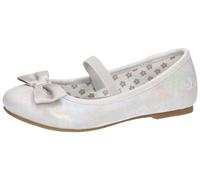 Lico Girl's Malia Ballet Flat, Silver, 1 UK