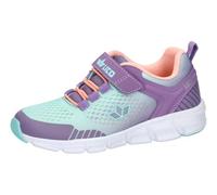 Lico Girl's Namur Vs Sneaker, Turquoise, Purple, Pink, 3 UK