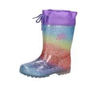 Lico Girls Power Blinky Wellington Boots, Colourful, 8.5 UK