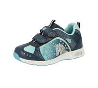 Lico Girl's Unicorn V Blinky Sneaker, Navy Turquoise, 8 UK