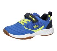 Lico Kerry VS Indoor Sneakers, Blau/Marine/Lemon, 4.5 UK