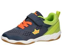 Lico Key Vs Indoor Trainers, Navy Lemon Orange, 3 UK