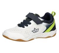 Lico Key VS Indoor Trainers, White/Navy/Lemon, 31 EU, White Navy Lemon, 12.5 UK Child