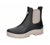 Lico Ladies Neptuna Wellington Boots Black/Beige 39 EU, Black Beige, 7 UK