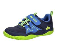 Lico Matura VS Barefoot Shoes, Navy/Blue/Lemon, 40 EU