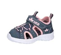 Lico Melis VS First Walking Shoes, Grey/Pink, 1 UK Child