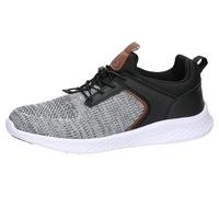 Lico Men Amaru Sneaker, Grey Black, 9.5 UK