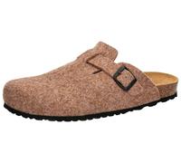Lico Men's Bioline Clog Style Clogs, Brown, 5 UK