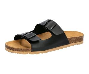 Lico Mens Bioline Man Pantoletten, Black, 9 UK