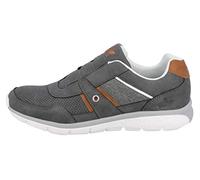 Lico Men's Conner Slipper Sneaker, Anthrazit/Brown, 10 UK