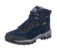 Lico Men's Milan High Rise Hiking Shoes, Navy Grey Yellow, 11 UK