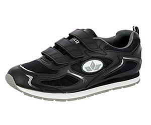Lico Men's Nelson V Fitness Shoes, Black Grey, 3.5 UK