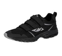 Lico Men's Pelias V Running Shoe, Black-and-White, 3 UK