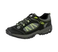 Lico Rancher Low, Men's Low Rise Hiking Shoes, Black (schwarz/grau/gruen), 47 EU