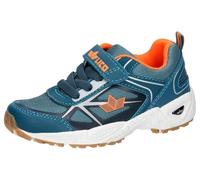 Lico Salford VS Indoor Sneakers, Petrol/Orange, 13 UK Child