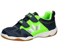 Lico Sport V Indoor Court Shoe, Marine/Lemon, 1.5 UK Child