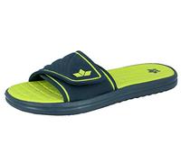 Lico Men's BARRACUDA V Shower & Bath Slippers, Blue (Marine/Lemon), 11 UK (45 EU)