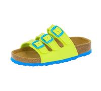 Lico Unisex Bioline Kids Low Top Slippers, Yellow Lemon Blue Lemon Blue, 6 UK