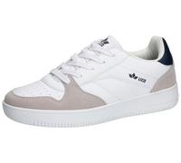 Lico Unisex Chad Trainers, White/Navy, 38 EU, White Navy, 6 UK