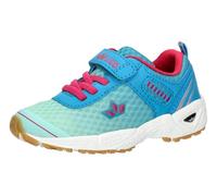 Lico Unisex Children's Barney Indoor Trainers, Turquoise Pink, 3.5 UK