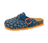 Lico Unisex Children's Bioline Kids Clogs, Blue/Orange, 2.5 UK