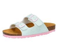 Lico Unisex Children's Bioline Rocky Mules, Turquoise Pink, 5 UK