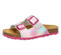 Lico Unisex Children's Bioline Shadow Mules, Pink turquoise, 14 UK