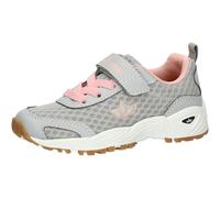 Lico Unisex Children's Bronte VS Indoor Trainers, Grey/Pink, 14 UK