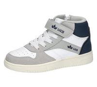 Lico Unisex Children's Chad Vs High Trainers, White, Grey, Navy, 13 UK