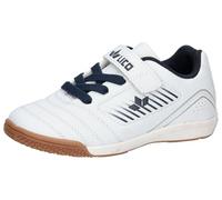 Lico Unisex Children's Chaska Vs Indoor Trainers, White Navy, 4 UK