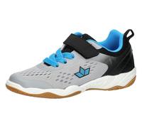 Lico Unisex Children's Key Vs Indoor Trainers, Grey Black Blue, 5 UK