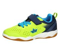 Lico Unisex Children's Key Vs Indoor Trainers, Lemon Marine Blue, 5 UK