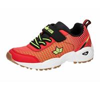 Lico Unisex Children's Mio Vs Indoor Trainers, Red, Black, Lemon, 13 UK