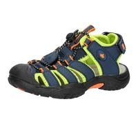 Lico Unisex Children's Nimbo Sandals, Navy Lemon Orange, 10.5 UK Child