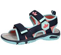 Lico Unisex Children's Palau V Sandals, navy turquoise salmon, 5 UK