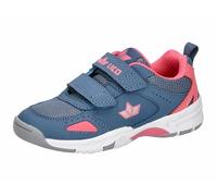 Lico Unisex Children's Peyton V Indoor Trainers, Grey/Pink, 14 UK