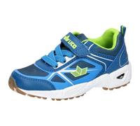 Lico Unisex Children's Salford Vs Trainers, Petrol Blue Lemon, 14 UK