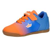 Lico Unisex Children's Sambo VS Indoor Trainers, Blue/Orange, 4 UK