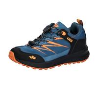 Lico Unisex Children's Sheffield Trekking Shoes, Petrol Black Orange, 14 UK