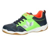 Lico Unisex Children's Sports Vs Indoor Trainers, Navy Lemon Orange, 13 UK