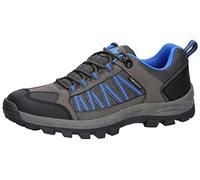 Lico Unisex Fraser Cross Country Running Shoe, grau/Blau, 10 UK