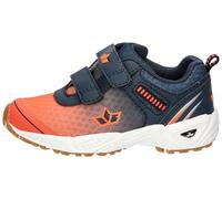 Lico Unisex Kid's Barney V Indoor Trainers, Orange Navy, 12.5 UK Child