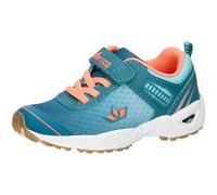 Lico Unisex Kid's Barney Vs Indoor Trainers, Petrol Turquoise Salmon, 10.5 UK Child