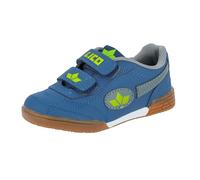 Lico Unisex Kids Bernie V Indoor Shoes, Blue Marine Grey Lemon, 8 UK Child