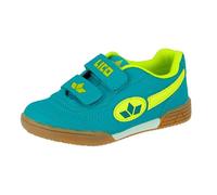 Lico Unisex Kids Bernie V Indoor Shoes, Blue Petrol Lemon, 11 UK Child